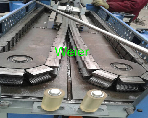 Single Screw PE Corrugated Pipe Production Line / Extrusion Machine 80kg/h