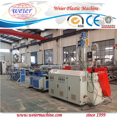 High Speed Plastic Single Wall Corrugated Pipe Production Line 12M / Min