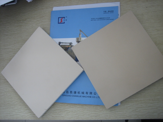 PVC Foam Board Production Line Used In The Bus Train Car Advertise Board Cupboard