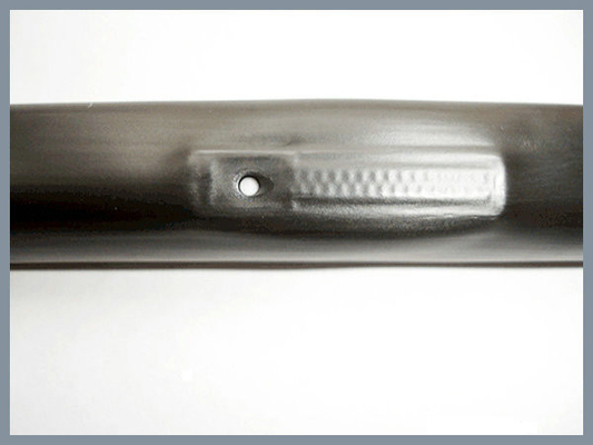 Labyrinth Type PE Drip Irrigation Tube Extrusion Line 0.16 - 0.24mm Wall Thickness With Single Screw Extruder